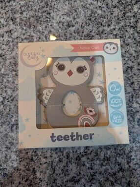 4 for 25🔥 NWT Douglas Baby Teether Owl